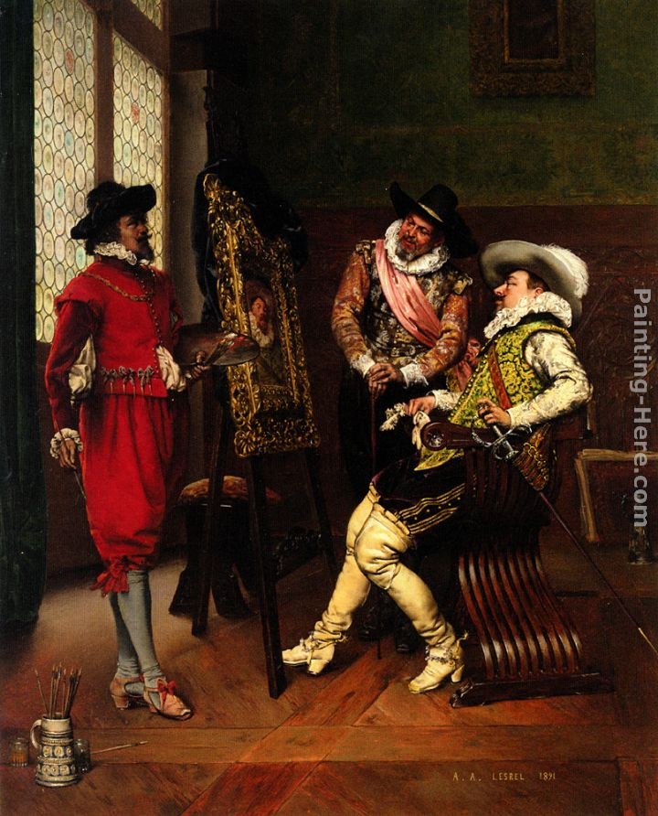 Adolphe Alexandre Lesrel Les Critiques